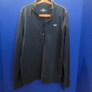 Boys Vineyard Vines zippered Jersey pullover